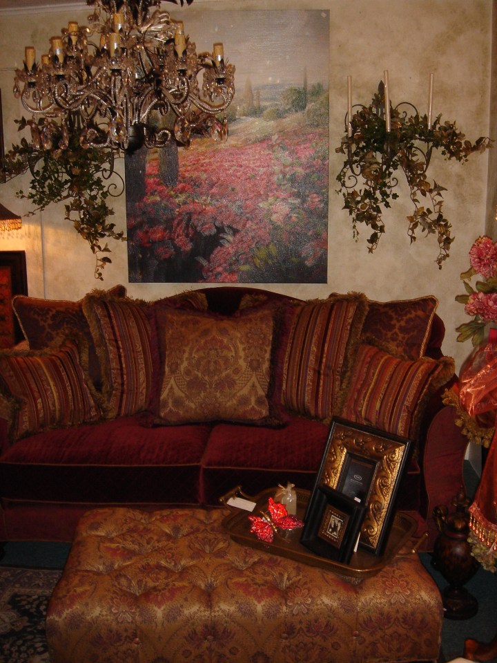 sofas and upholstery at The Whistling Elk