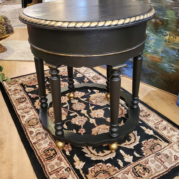 pretty black table